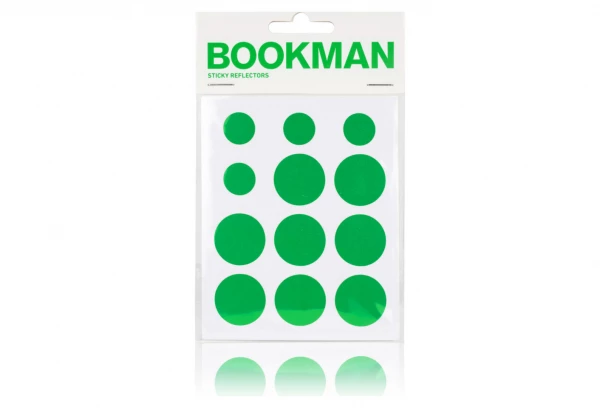 BOOKMAN Stickers Reflechissant Vert 3 BOOKMAN Stickers Reflechissant Vert