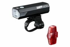 Paire D'Eclairages Cateye AMPP 400 Et Viz 150 + Wearable X