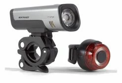 Paire D'Éclairages Bontrager Glo/Ember Comp RS Argent