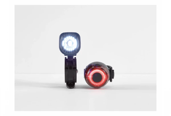 Paire D'Éclairages Bontrager Glo/Ember Comp RS Argent 4 Paire D'Éclairages Bontrager Glo/Ember Comp RS Argent – Image 2