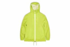Veste Unisexe Rains Storm Breaker Jaune Fluo Marron / Noir