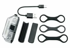 Eclairage Avant Topeak Whitelite Aero USB 1W Blanc -Pas Cher Éclairage Vélo Magasin unnamed file 1358