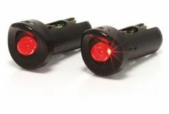 Kit Mini Lampes à LED Rouge XLC CL-S06 Fixation Cintre