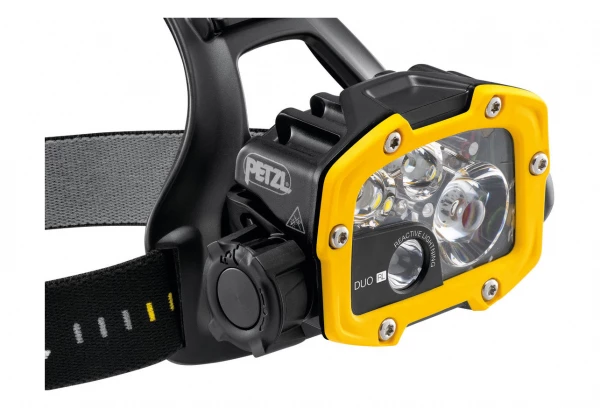 Lampe Frontale Petzl Duo RL Noir/Jaune 4 Lampe Frontale Petzl Duo RL Noir/Jaune – Image 2