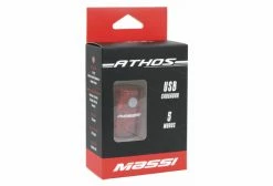 Eclairage Arrière Massi Athos 15 Lumens USB Noir -Pas Cher Éclairage Vélo Magasin unnamed file 1509
