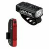 Paire D'Éclairages Lezyne Hecto Drive 500XL / Stick Drive Noir