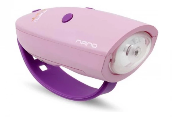 Éclairage Avant / Klaxon Hornit Nano Rose / Violet 3 Éclairage Avant / Klaxon Hornit Nano Rose / Violet