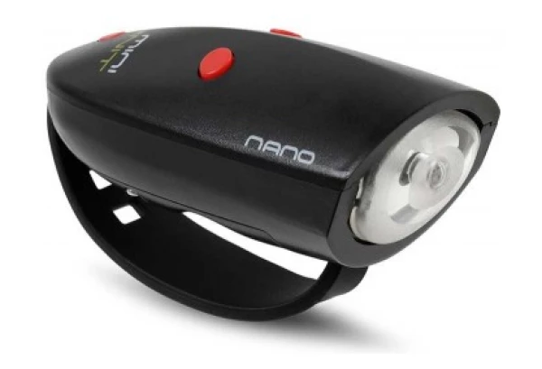 Éclairage Avant / Klaxon Hornit Nano Noir / Rouge 3 Éclairage Avant / Klaxon Hornit Nano Noir / Rouge