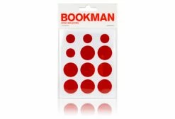 BOOKMAN Stickers Reflechissant Rouge