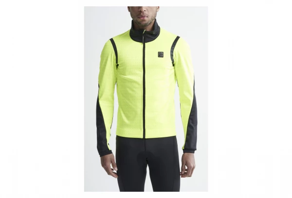 Veste Thermique Réfléchissante Route Craft Hale SubZero Jaune Fluo Noir Homme 4 Veste Thermique Réfléchissante Route Craft Hale SubZero Jaune Fluo Noir Homme – Image 2