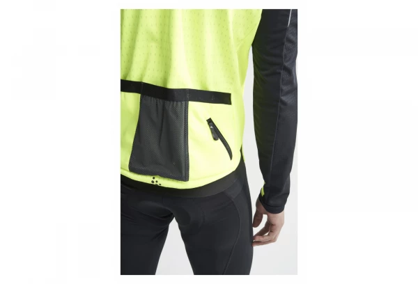 Veste Thermique Réfléchissante Route Craft Hale SubZero Jaune Fluo Noir Homme 6 Veste Thermique Réfléchissante Route Craft Hale SubZero Jaune Fluo Noir Homme – Image 4