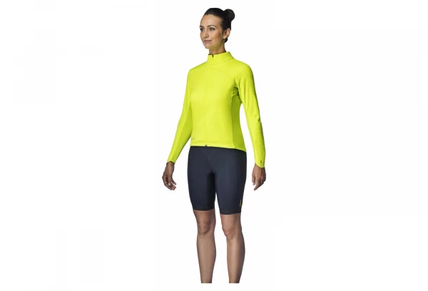 Maillot Manches Longues Femme Mavic Mistral Jaune Fluo 6 Maillot Manches Longues Femme Mavic Mistral Jaune Fluo – Image 4