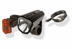 SET ÉCLAIRAGE AVANT/ARRIÈRE A LED XLC TOUS VÉLOS