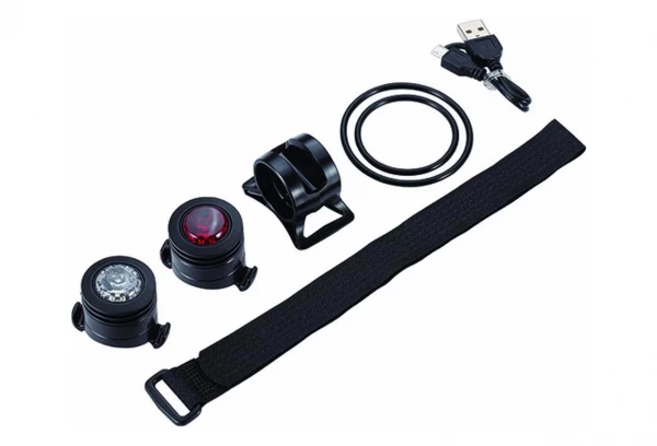 Mini éclairage Avec Support AV+AR BBB SpyCombo USB 3 Mini éclairage Avec Support AV+AR BBB SpyCombo USB