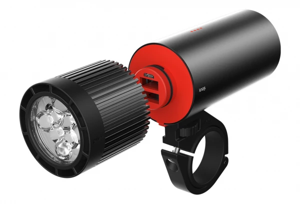 Eclairage Avant Knog PWR Mountain 2000 Lumens Noir 4 Eclairage Avant Knog PWR Mountain 2000 Lumens Noir – Image 2
