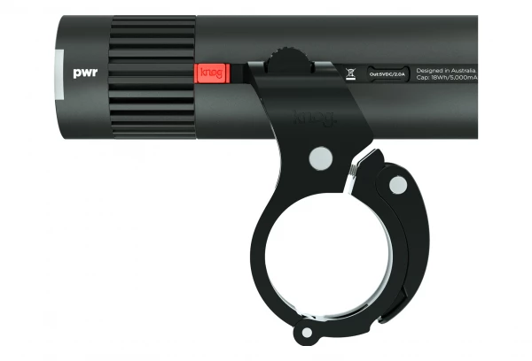 Éclairage Avant Knog PWR Trail 1100L Noir 4 Éclairage Avant Knog PWR Trail 1100L Noir – Image 2