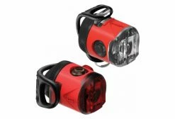 Paire D'Éclairages Lezyne Femto USB Drive Pair Rouge
