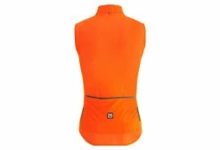 Veste Coupe-vent Santini Nebula Orange -Pas Cher Éclairage Vélo Magasin unnamed file 325