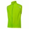 Veste Coupe-Vent Déperlant Sans Manches Endura Hummvee Jaune Fluo