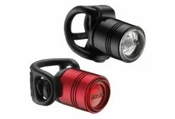LEZYNE Lampes Avant Et Arrière LED FEMTO PAIR DRIVE Noir