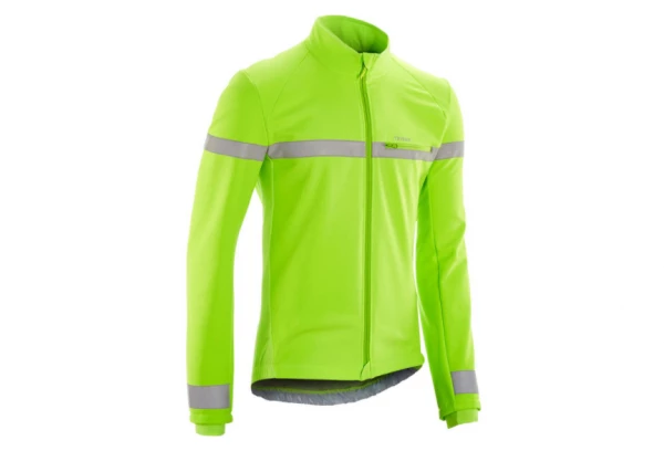 Veste Hiver Triban RC100 Jaune Fluo 3 Veste Hiver Triban RC100 Jaune Fluo