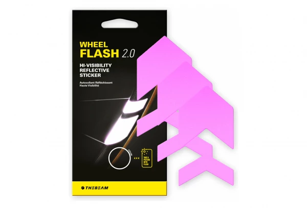 The Beam WHEEL FLASH 2.0 Pink | Réflecteurs Pour Roue De Vélo 3 The Beam WHEEL FLASH 2.0 Pink | Réflecteurs Pour Roue De Vélo