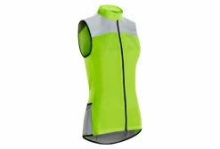 Gilet Coupe Vent Femme Triban Norme EN1150 Jaune Fluo