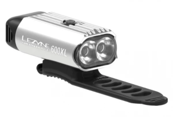 Eclairage Avant Lezyne Micro Drive 600XL Gris 3 Eclairage Avant Lezyne Micro Drive 600XL Gris