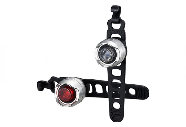 Paire D'Éclairage Cateye ORB Set Argent 3 Paire D'Éclairage Cateye ORB Set Argent