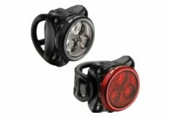 Éclairage Avant / Arrière Lezyne LED Zecto Drive Noir/Rouge